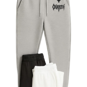 Oxrath Ribbed Cuff Jogger Sweatpants